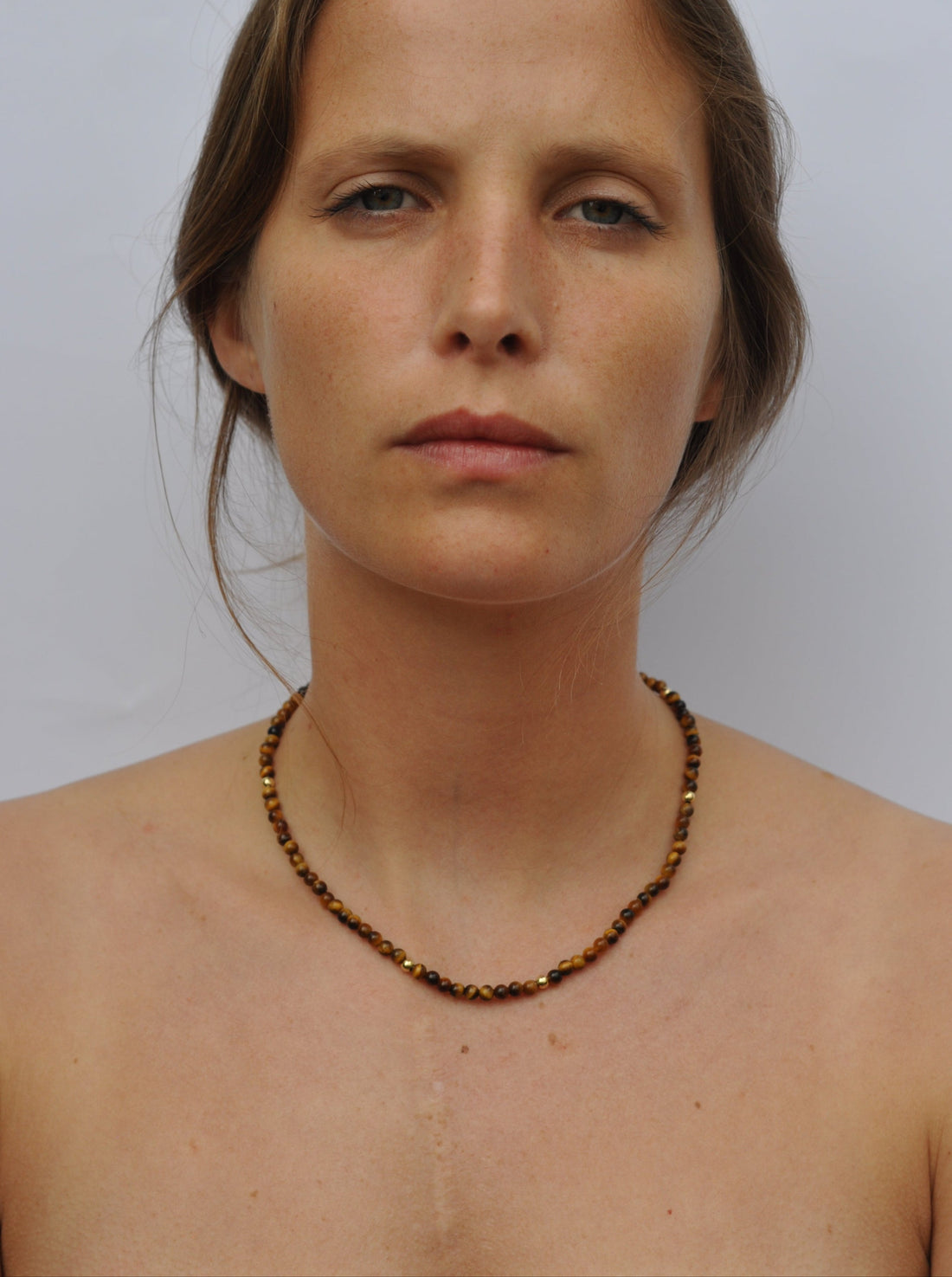 Mom's Tiger Eye Collar
