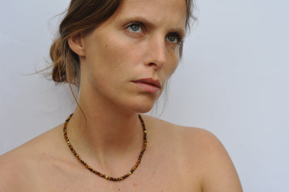 Mom's Tiger Eye Collar