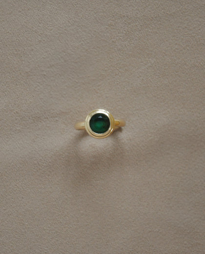 Emerald Cocktail Ring