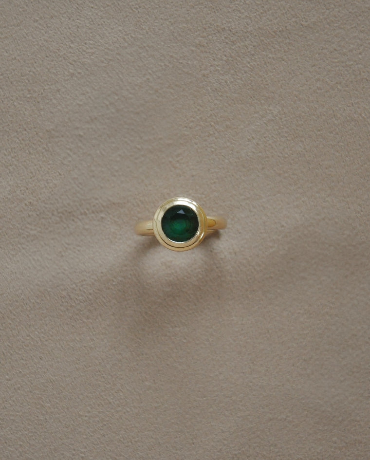 Emerald Cocktail Ring