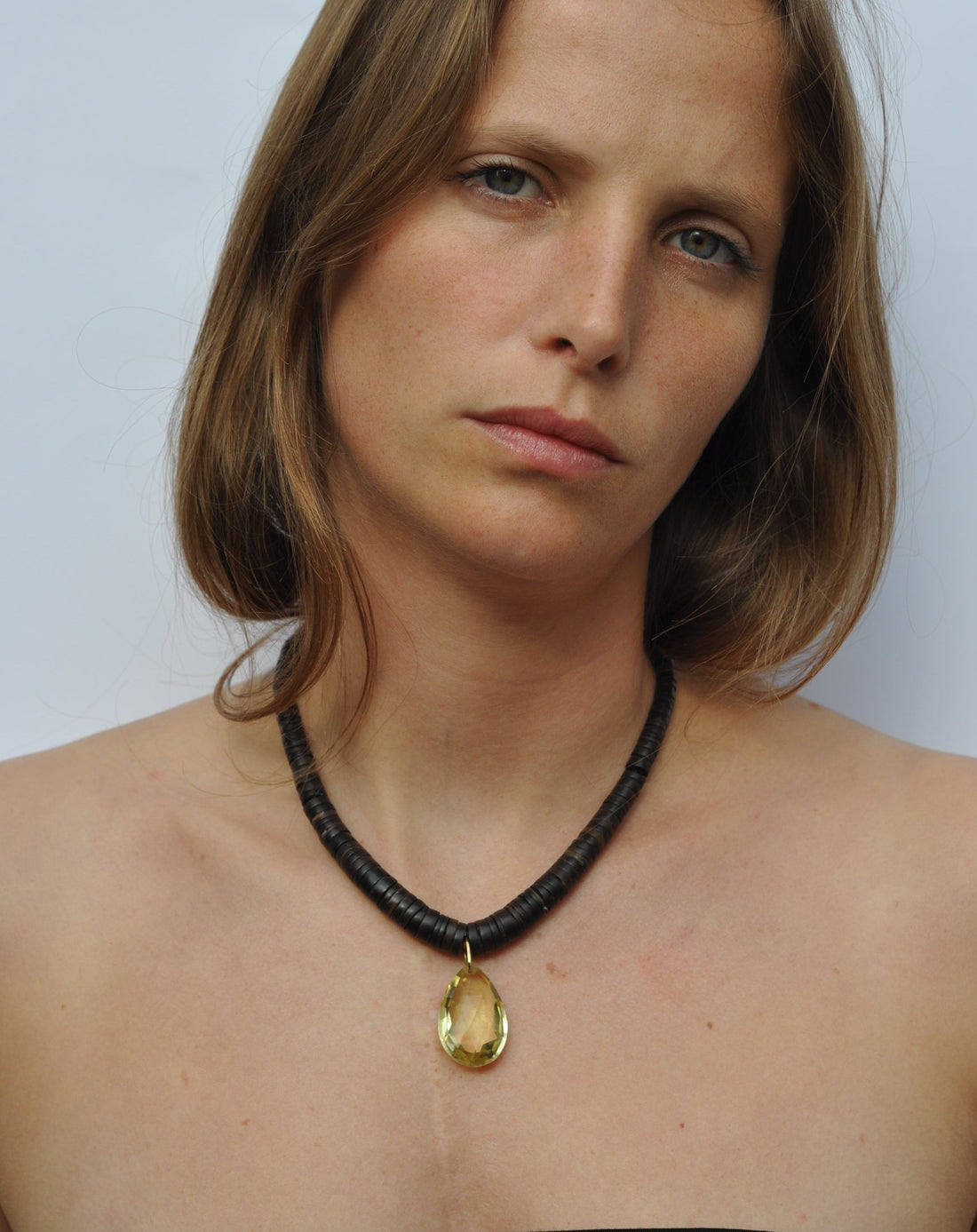 The Drop Collar | Lemon Quartz
