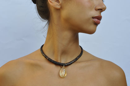 The Drop Collar | Citrine