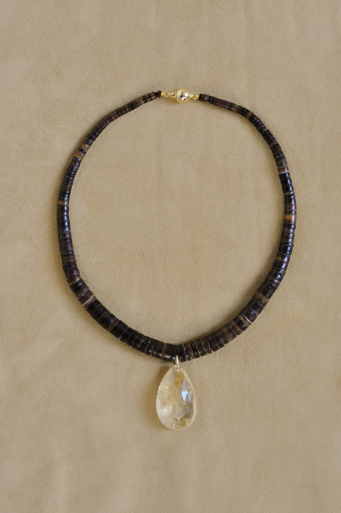 The Drop Collar | Citrine