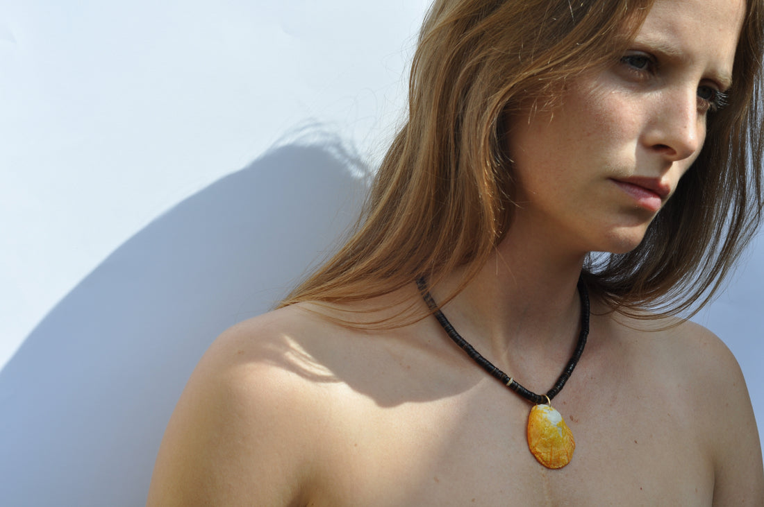 Sun Shell Necklace No 1
