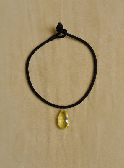 The Drop Cord | Lemon Quartz