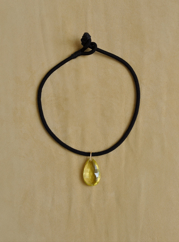 The Drop Cord | Lemon Quartz