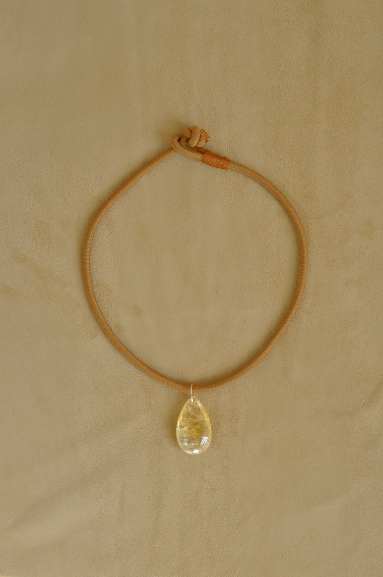 The Drop Cord | Citrine