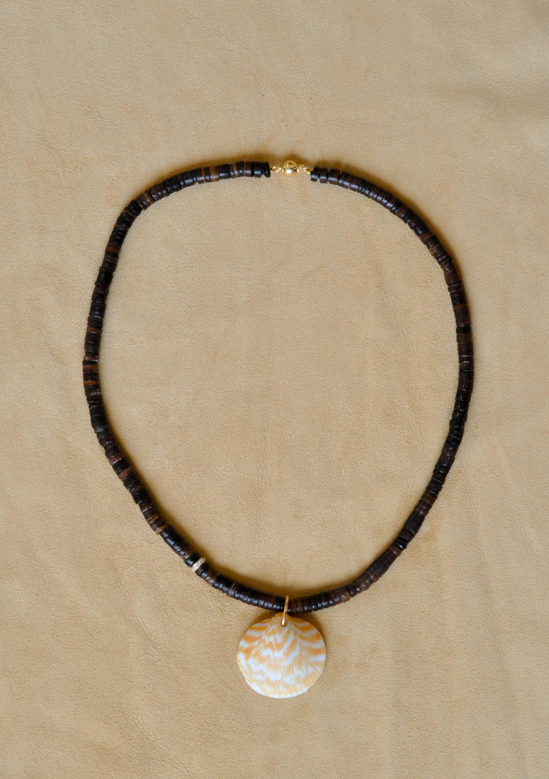Sun Shell Necklace No 2