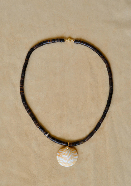 Sun Shell Necklace No 2