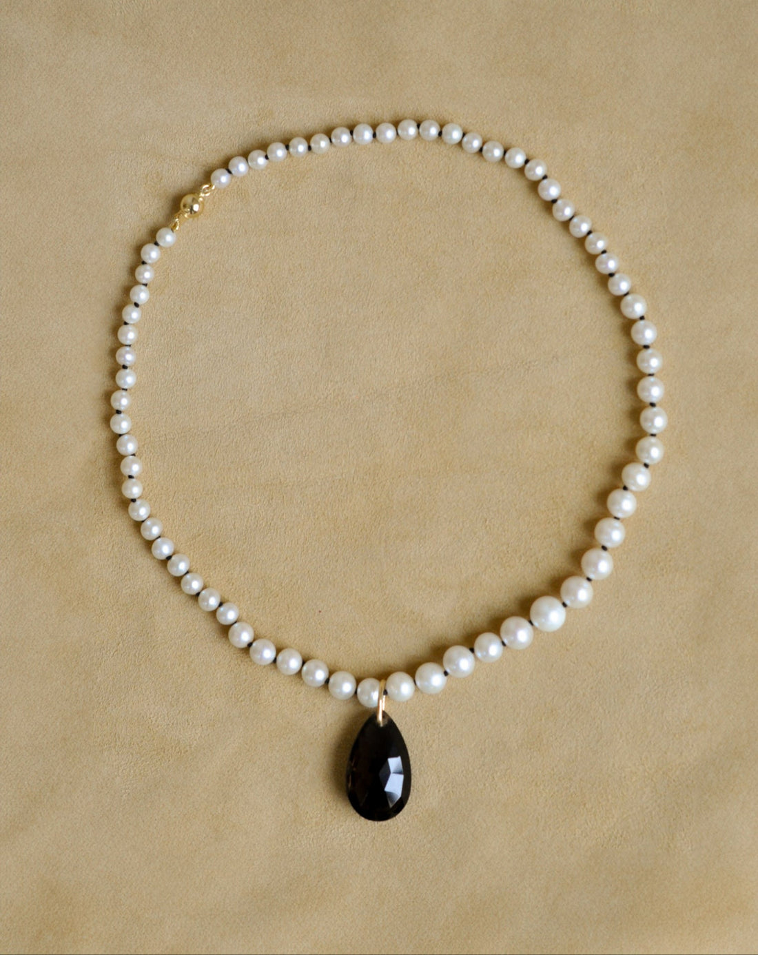 Pearl Necklace with Drop