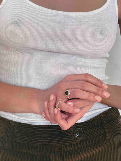 Emerald Cocktail Ring