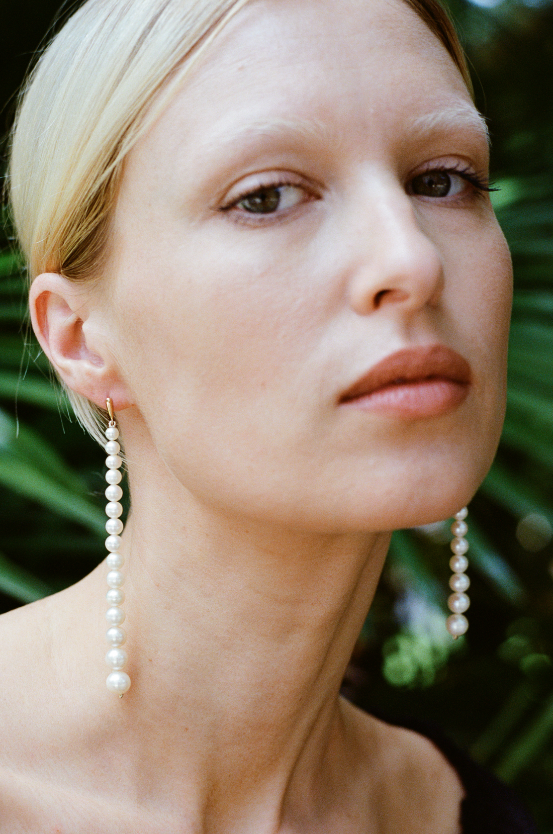 Pearly Cascade Earrings