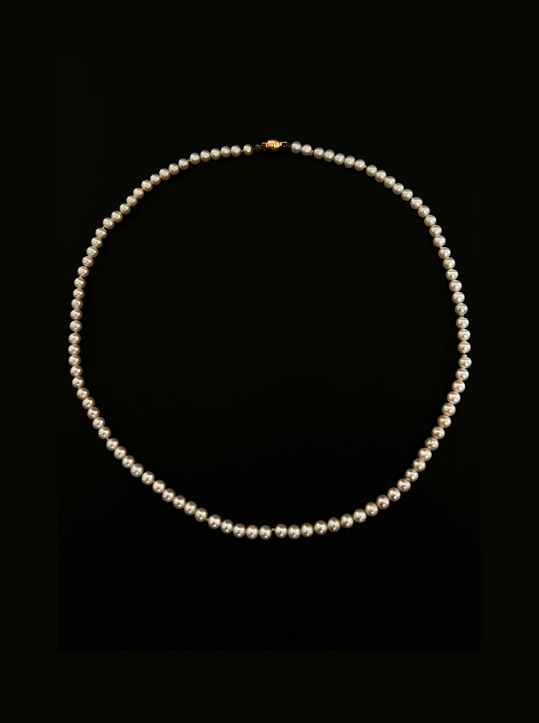 Petite Classic Pearl Necklace