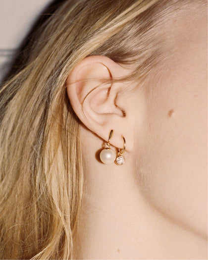 Pearly & dreamy earring set