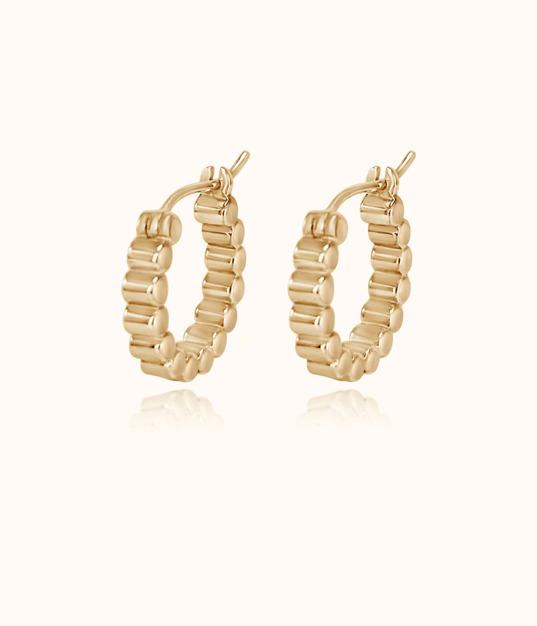 Snail Hoop Earrings