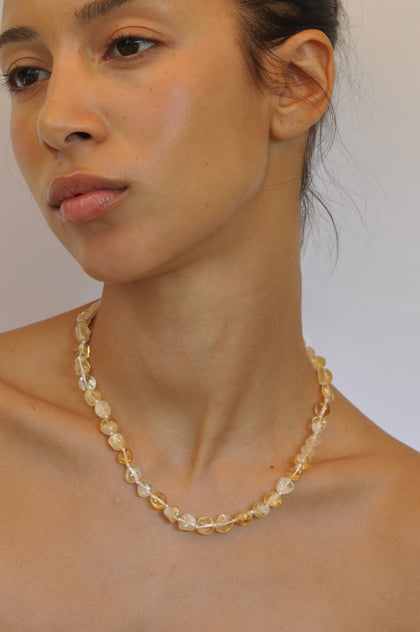 Candy Citrine Collar