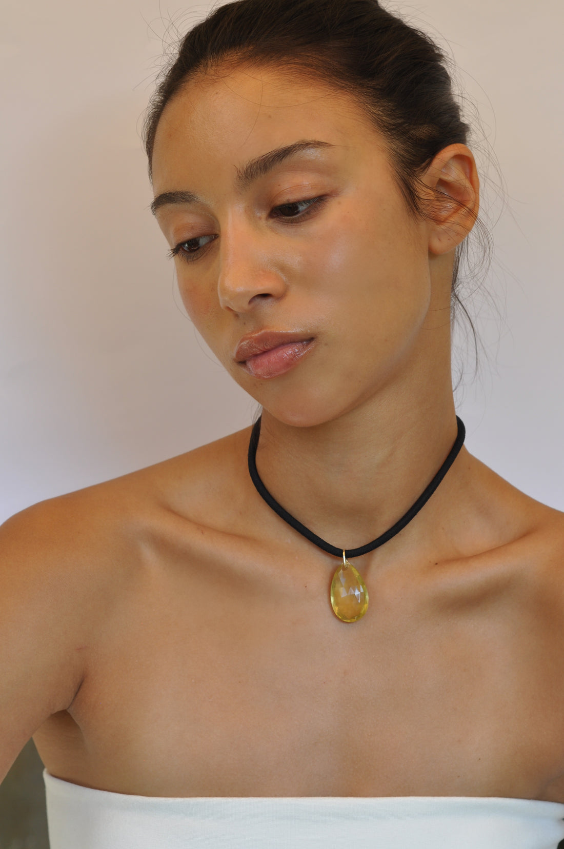 The Drop Cord | Lemon Quartz