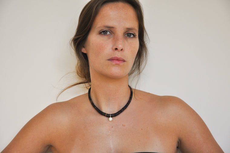 Brilliant Diamond Puka Collar