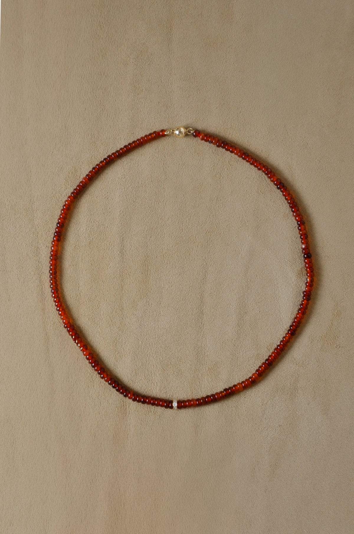 Tiny Diamond Rouge Necklace