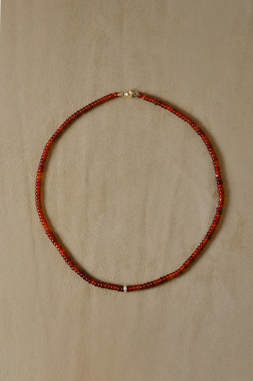 Tiny Diamond Rouge Necklace