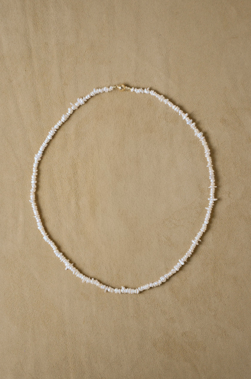 Tiny Keshi Pearl Necklace