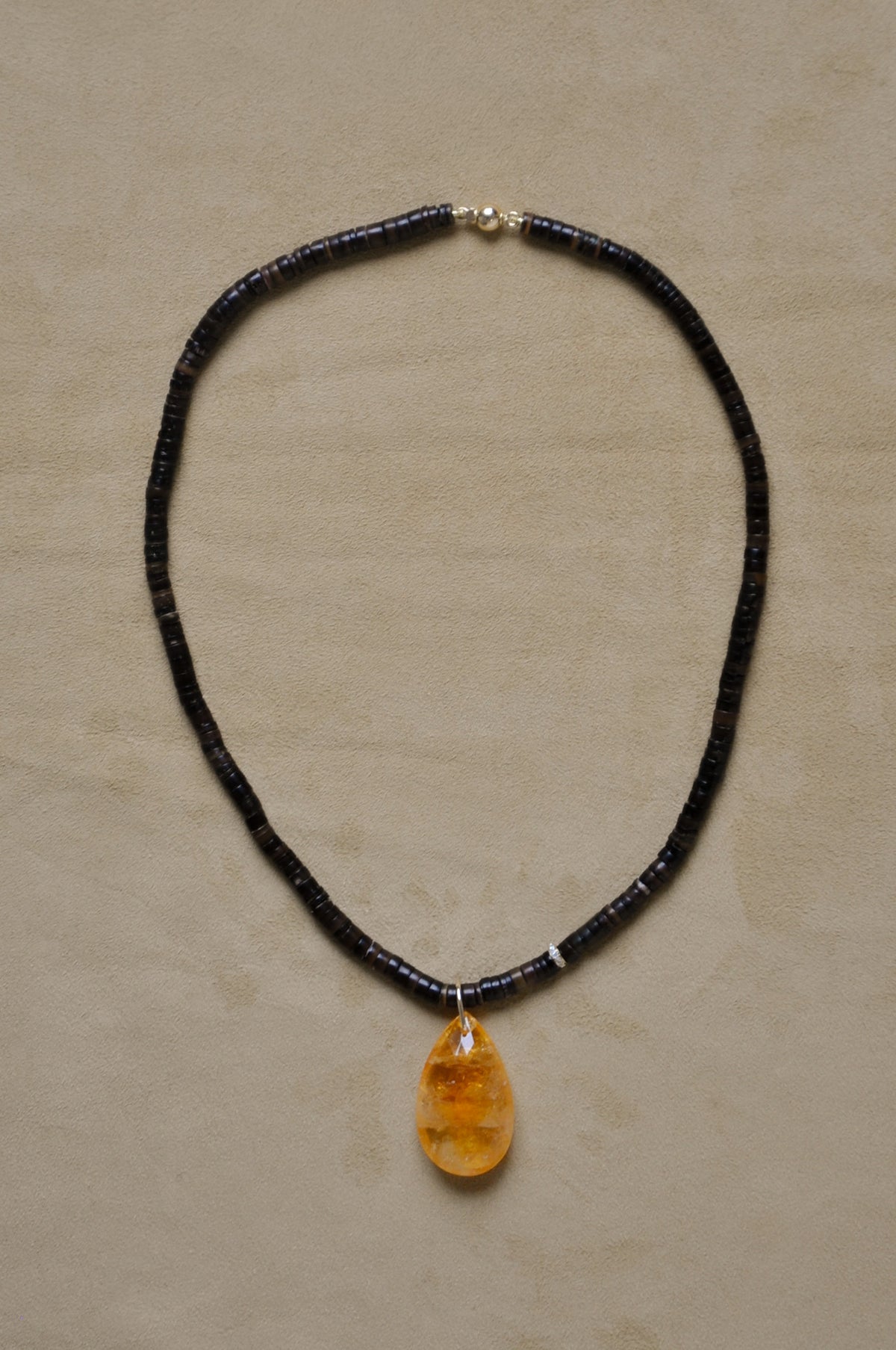 Pendant Puka Necklace │ Sunset