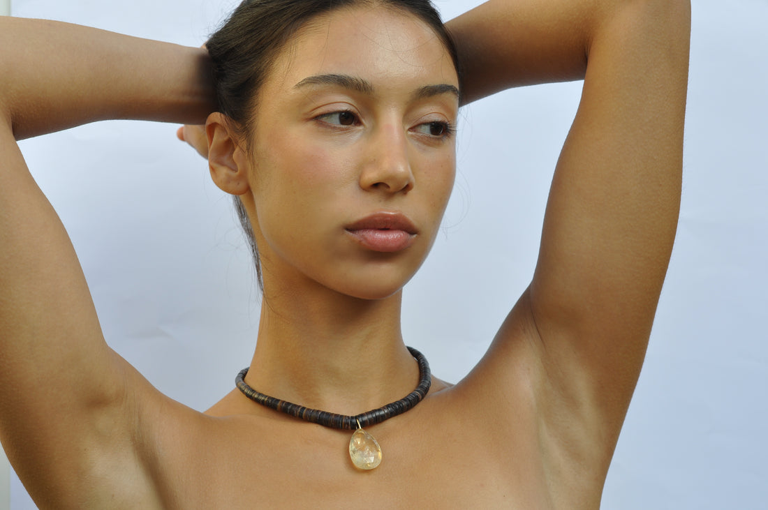 The Drop Collar | Citrine