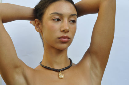 The Drop Collar | Citrine