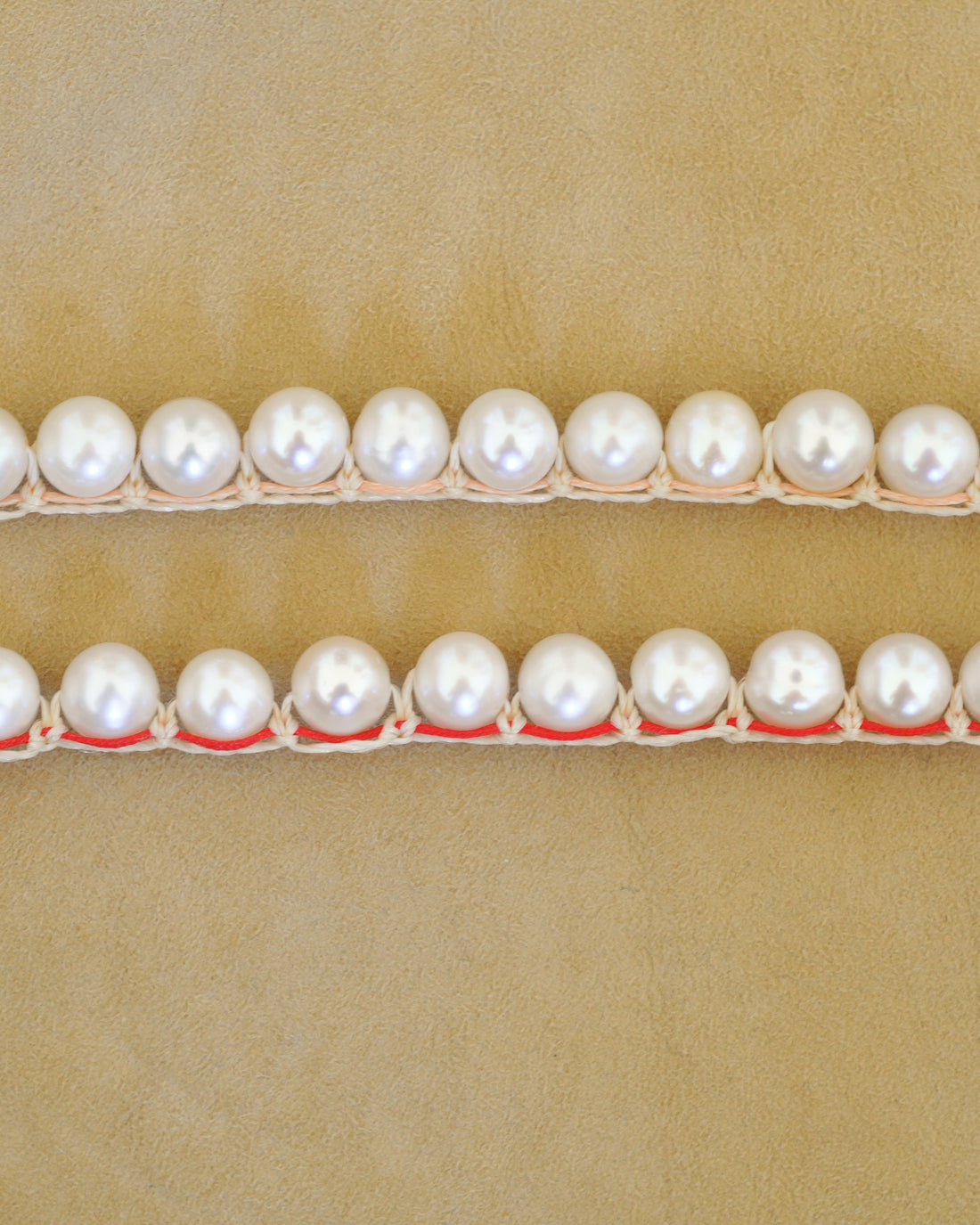 Macrame Pearl Necklace