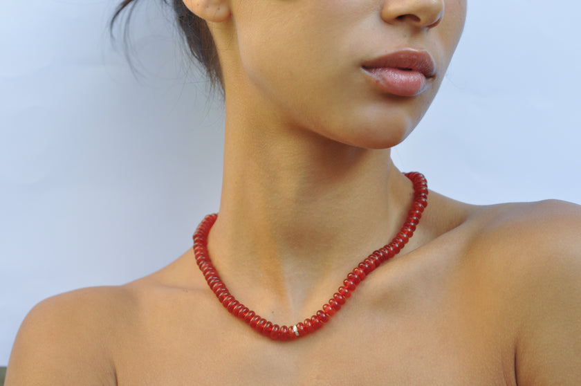 Rouge Diamond Necklace
