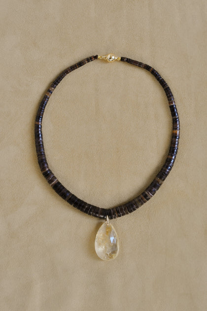 The Drop Collar | Citrine