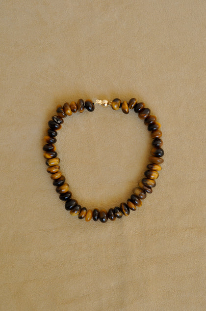 Everyday Tiger Eye Anklet