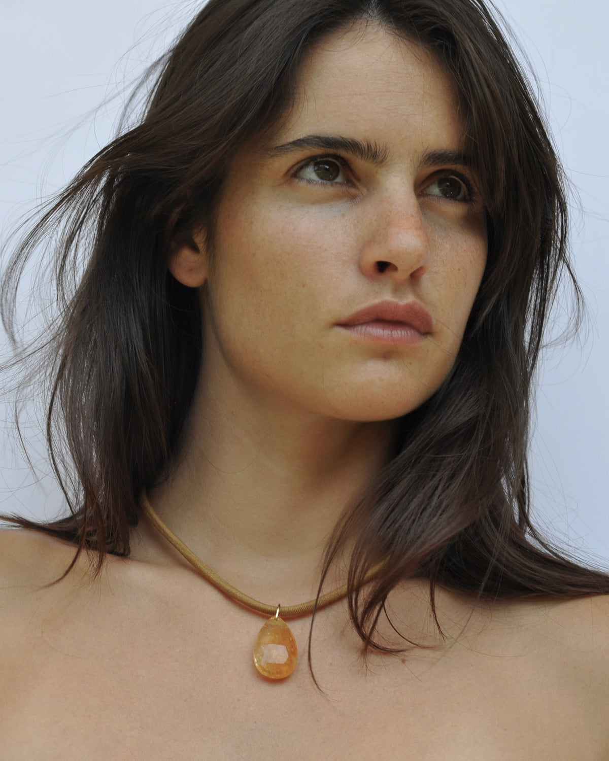 The Drop Cord | Sunset Citrine