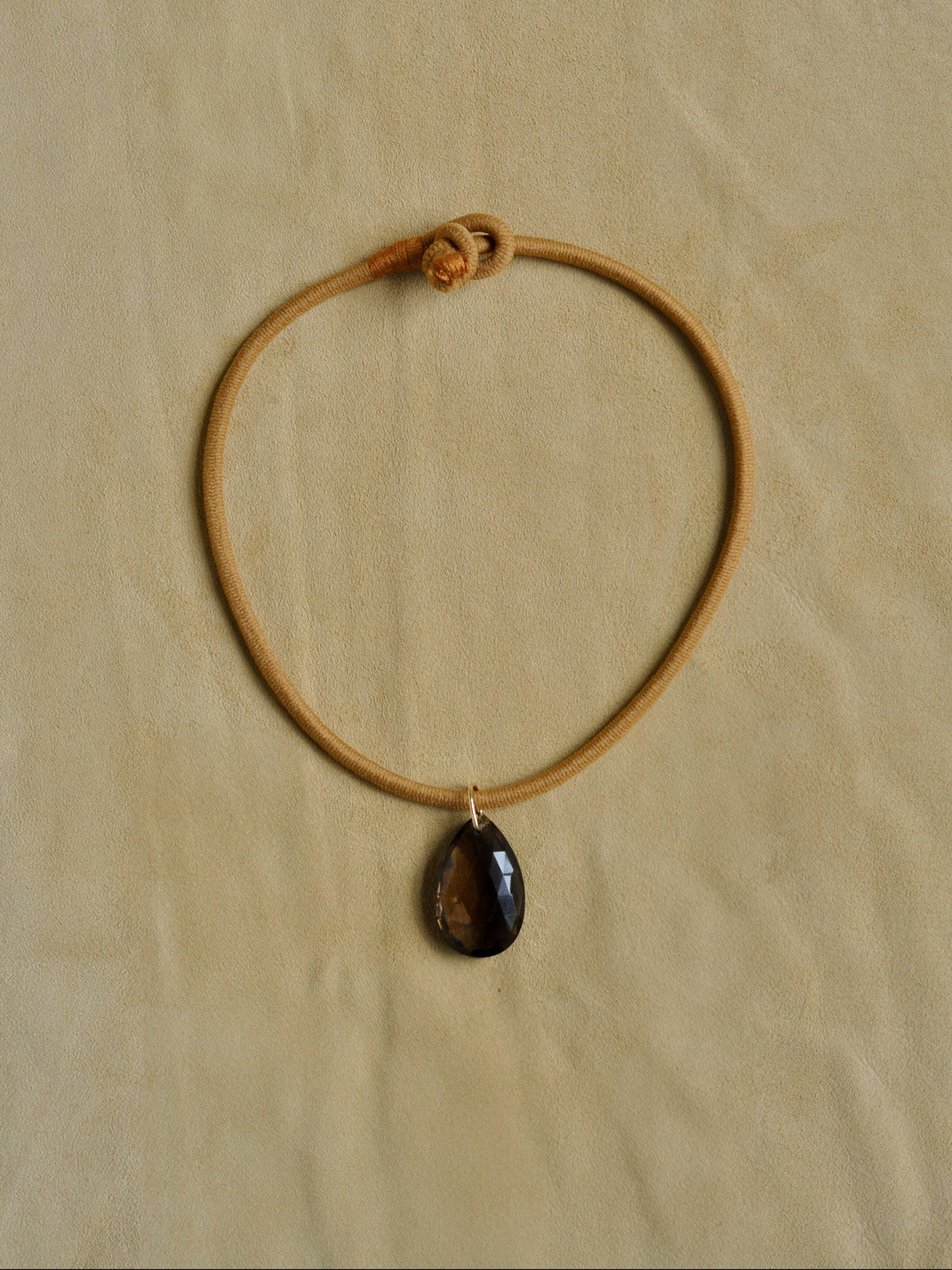 The Drop Cord | Smoky Quartz