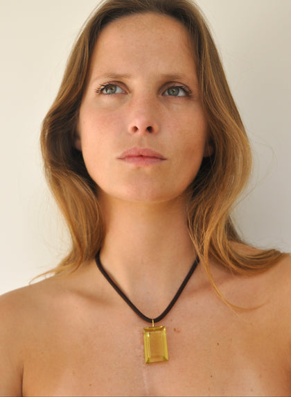 The Baguette Cord | Lemon Quartz