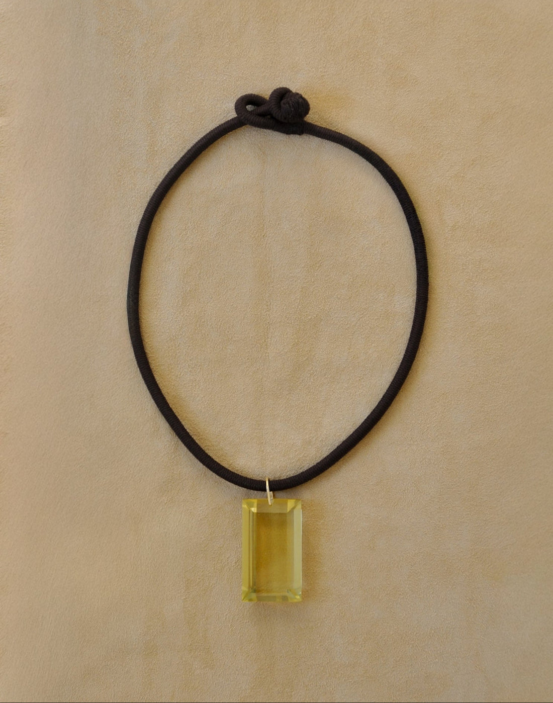 The Baguette Cord | Lemon Quartz
