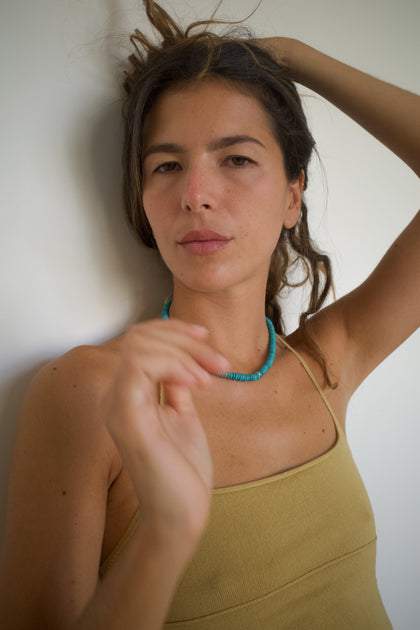 Turquoise Diamond Necklace