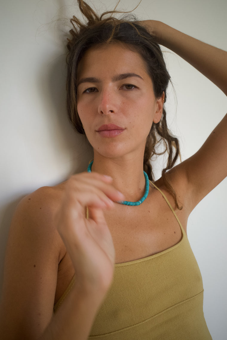 Turquoise Diamond Necklace